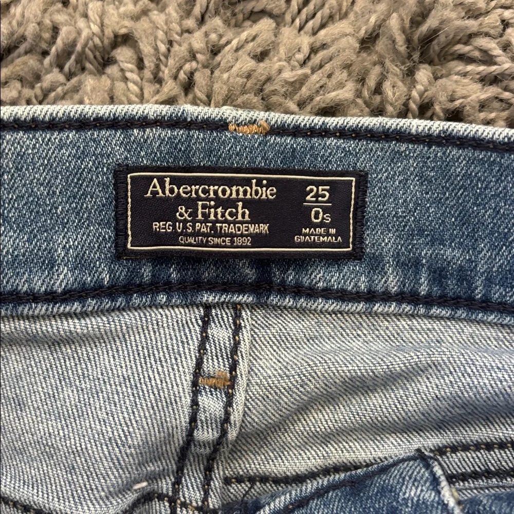 Abercrombie & Fitch Light Blue Flare Jeans - Picture 2 of 2